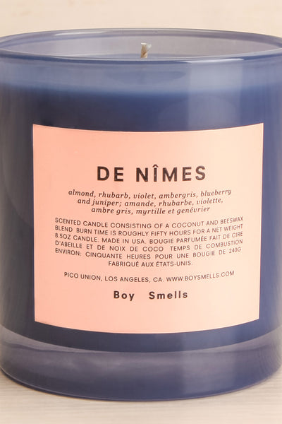 Chandelle De Nîmes Blue Perfumed Candle | La Petite Garçonne Chpt. 2 close-up