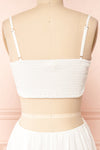 Decima Sleeveless Maxi Dress w/ Cut-Outs | Boutique 1861 back close-up