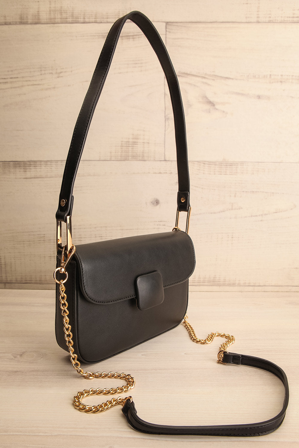 Delonix Shoulder Bag w/ Crossbody Strap | La petite garçonne side view