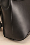 Delphinus Mini Vegan Leather Backpack | La petite garçonne side bottom