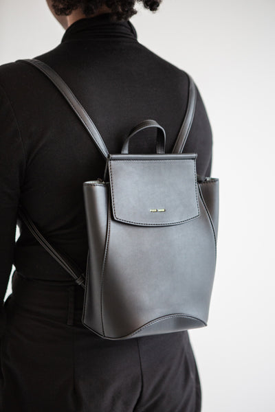 Delphinus | Mini Vegan Leather Backpack