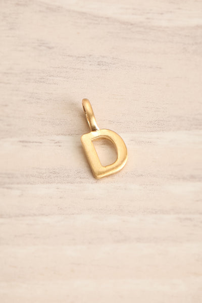 Delta Gold Letter D Charm | La Petite Garçonne 2