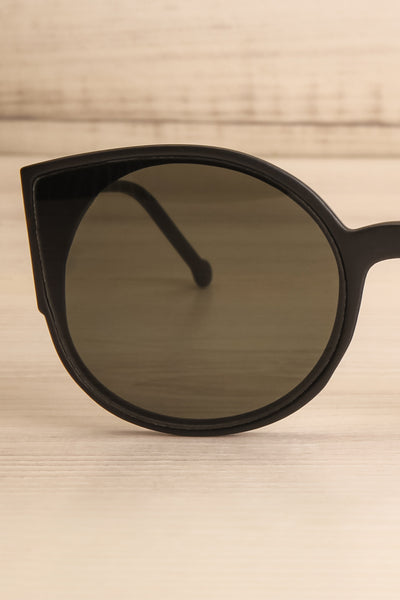 Demring Green & Black Butterfly Sunglasses front close-up | La Petite Garçonne