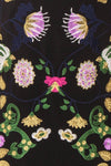 Desdemona Black Floral Embroidered Cocktail Dress | Boutique 1861 8