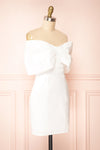 Desmonda Short Bustier Dress w/ Front Bow | Boudoir 1861 side view