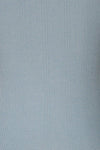 Didima Blue Ribbed Top with Stand Collar | La Petite Garçonne fabric detail