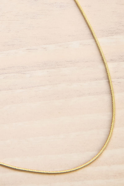 Dimitrovgrad Chain Necklace | La petite garçonne flat close-up