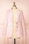 Dionne Pink Vintage Style Tweed Blazer | Boutique 1861
