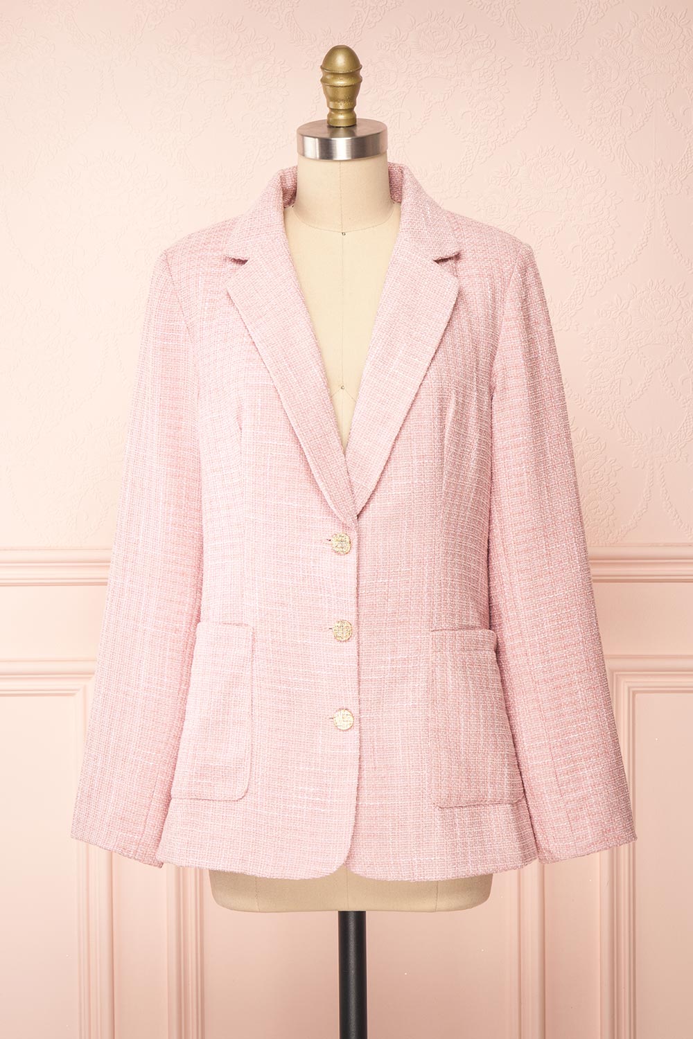 Montreal Ladies Tweed Check Blazer