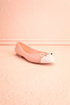 Dolores Pink Ballet Flats with Bow | Boutique 1861 front view