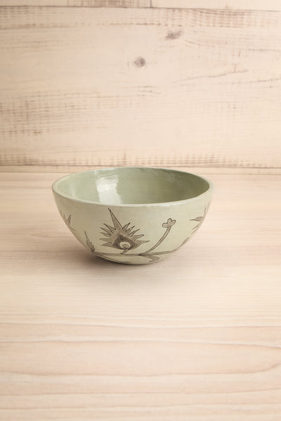 Dorado Leaf Sage Green Printed Bowl | La Petite Garçonne Chpt. 2 1