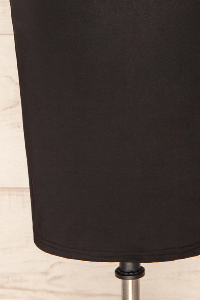 Dorie Black Bodycon Dress w/ Cutout Detail | La petite garçonne bottom