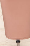 Dorie Mauve Bodycon Dress w/ Cutout Detail | La petite garçonne bottom