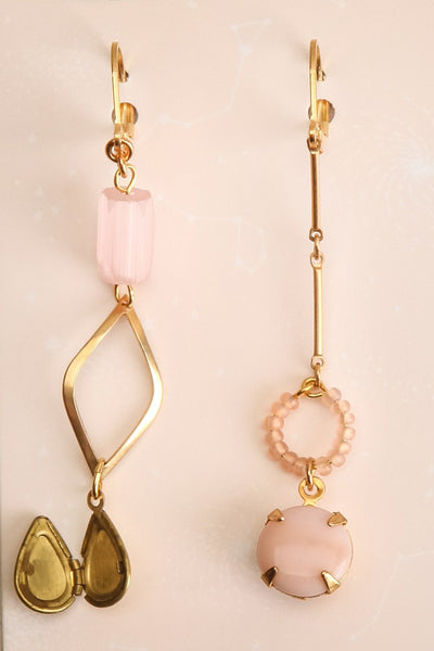 Dorothy Lamour | Gold Pendant Earrings