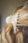 Draco Light 3-Pack Hair Claw Clip | La petite garçonne model ivory