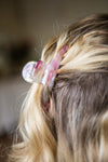 Draco Light 3-Pack Hair Claw Clip | La petite garçonne model pink