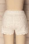 Dravuni White Crocheted Lace Shorts | La Petite Garçonne 6