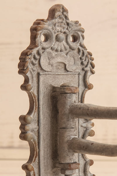 Drottning Grey Swivel Wall Hook | Maison Garçonne close-up