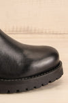 Dufrenoy Black Ankle Boots | La petite garçonne side front close-up
