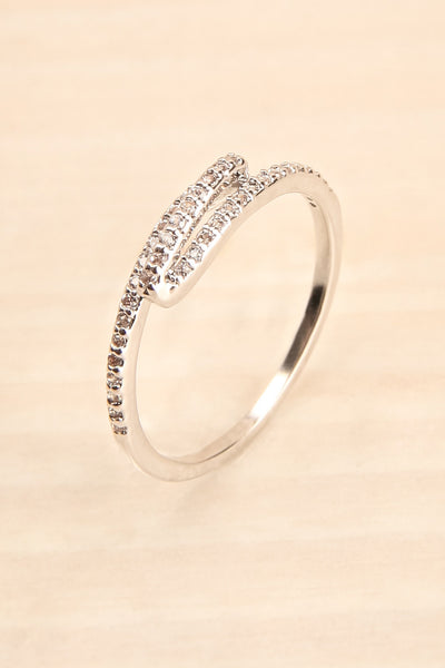 Duglia Silver Ring with Crystals | La Petite Garçonne Chpt. 2 2