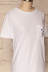 Dunblane White Short Sleeved T-Shirt | La Petite Garçonne 5