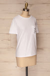 Dunblane White Short Sleeved T-Shirt | La Petite Garçonne 4
