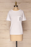 Dunblane White Short Sleeved T-Shirt | La Petite Garçonne 1