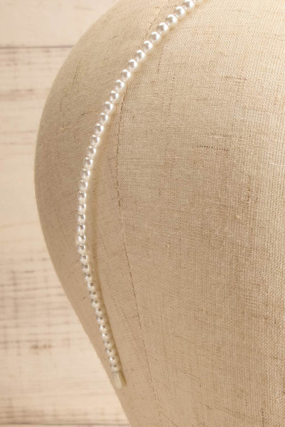 Egersund White Pearl Headband | La Petite Garçonne