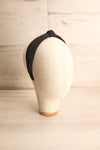 Eiddal Night Black Knotted Fabric Headband | La Petite Garçonne 1