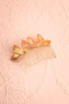 Eirene Gold & Bronze Hair Comb with Leaves | Boudoir 1861