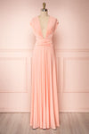 Elatia Blush Light Pink Convertible Dress front view | Boudoir 1861 fourth look view