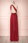 Elatia Burgundy | Maxi Convertible Dress
