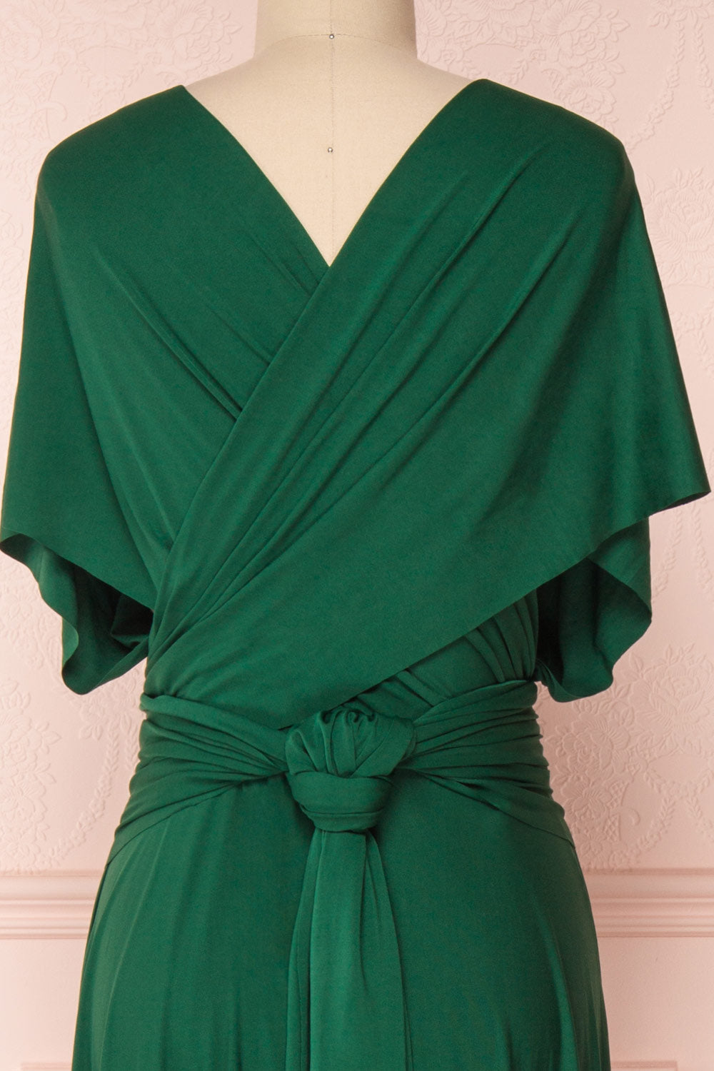 Elatia Forêt | Green Maxi Convertible Dress