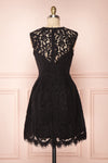 Eldemira Black Lace Party Dress | Robe de Fête | Boutique 1861 back view