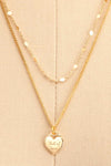 Elizabeth Blackwell Set of 2 Gold Necklaces | La petite garçonne both close-up