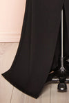 Elvya Black Bustier Maxi Mermaid Dress | Boutique 1861 bottom