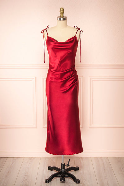 Satin Dresses  Boutique 1861 - La petite garçonne - red - red