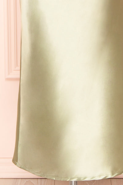 Elyse Sage Cowl Neck Midi Dress | Boutique 1861 bottom