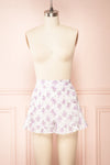 Elyxir Floral Shorts w/ Ruffles | Boutique 1861 - Elyxir Short Fleuri … front view