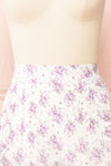 Elyxir Floral Shorts w/ Ruffles | Boutique 1861 - front close up