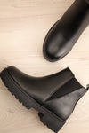 Emmelord Black Platform Heel Chelsea Boots pair | La Petite Garçonne