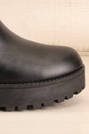 Emmelord Black Platform Heel Chelsea Boots | La Petite Garçonne