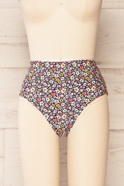 Engel Ditsy Floral High-Waisted Bikini Bottom | La petite garçonne - front view