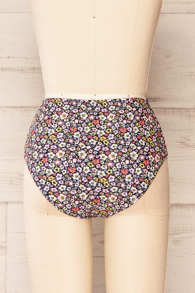 Engel Ditsy Floral High-Waisted Bikini Bottom | La petite garçonne - back view