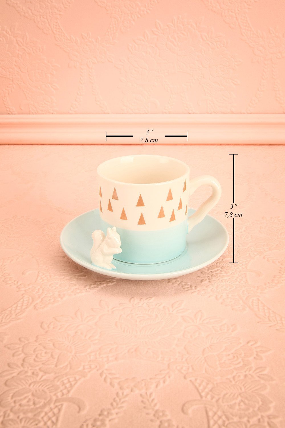 Ensemble à thé Squirrel - Set of tea cup and saucer 9