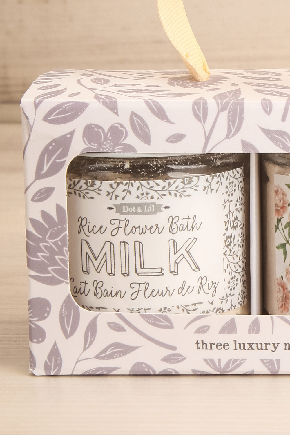 Ensemble Cadeau Laits de Bain Milk Bath | La petite garçonne box close-up