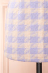 Set Lanajane Lavender Houndstooth Cropped Blazer and Skirt | Boutique 1861 bottom