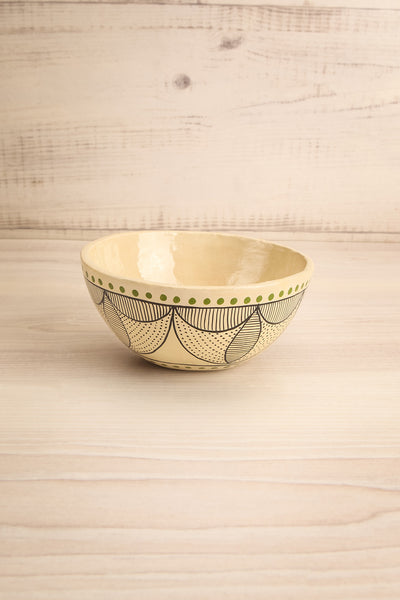 Entrelace Light Yellow Printed Bowl | La Petite Garçonne Chpt. 2 1