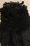 Eos Blackberry Black Knit Tuque with Pompom | La Petite Garçonne 2