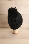 Eos Blackberry Black Knit Tuque with Pompom | La Petite Garçonne 3